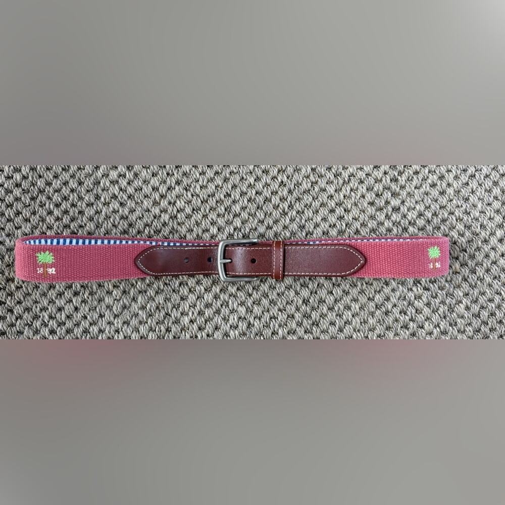 Sold Peter Millar Needlepoint Belt ~ Palmetto Golf Club ~ Size 34